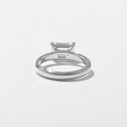 James Emerald-Cut in 14k White Gold – view 4 thumbnail