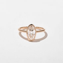 Bailey Antique Oval in 14k Rose Gold thumbnail