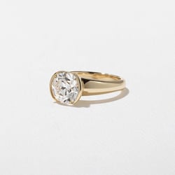 Esme Antique Round in 14k Yellow Gold – view 2 thumbnail