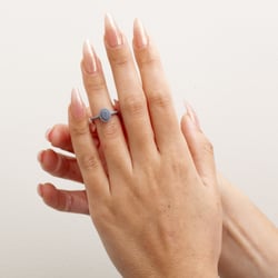 Bailey Oval Solitaire in Resin thumbnail