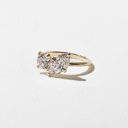 Vivi Marquise and Round in 14k Yellow Gold – view 2 thumbnail