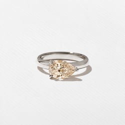 James Champagne Diamond in 18k White Gold thumbnail