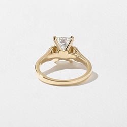 Cleo Emerald-Cut in 14k Yellow Gold – view 4 thumbnail
