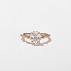 Sloan Oval in 14k Rose Gold thumbnail