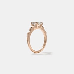 Sloan Oval in 14k Rose Gold – view 5 thumbnail