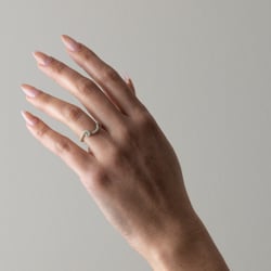 Twist with Pavé in Resin thumbnail