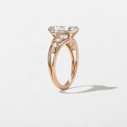 Marni Oval Solitaire in 14k Rose Gold – view 5 thumbnail