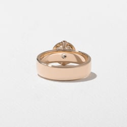 Reid Round in 14k Rose Gold – view 4 thumbnail
