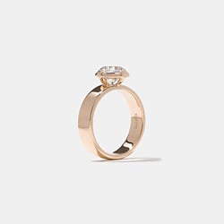 Reid Round in 14k Rose Gold – view 5 thumbnail
