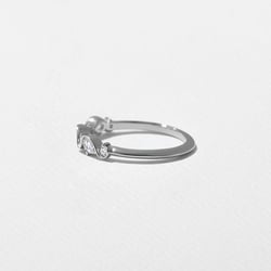 Tidal in 14k White Gold – view 2 thumbnail