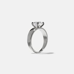Nova Oval in 14k White Gold – view 5 thumbnail