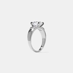 Nova Antique Cushion in Platinum – view 5 thumbnail