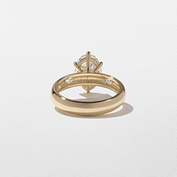 Skylar Oval in 14k Yellow Gold – view 4 thumbnail