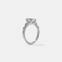 Sloan Pear in 18k White Gold – view 5 thumbnail