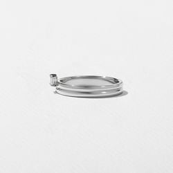 Serra Emerald-Cut in Platinum – view 3 thumbnail