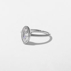 Bailey Antique Oval in 14k White Gold – view 2 thumbnail
