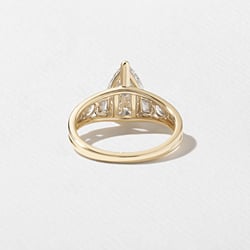 Marni Pear Solitaire in 14k Yellow Gold – view 4 thumbnail