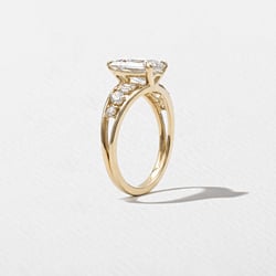 Marni Pear Solitaire in 14k Yellow Gold – view 5 thumbnail