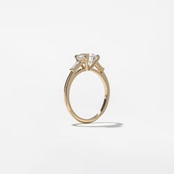 Eve Round in 14k Yellow Gold – view 5 thumbnail