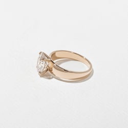 Nova Oval in 14k Rose Gold – view 3 thumbnail