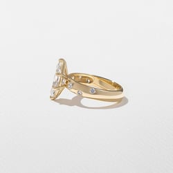 Skylar Marquise in 14k Yellow Gold – view 3 thumbnail