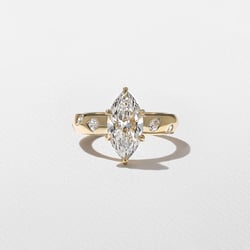 Skylar Marquise in 14k Yellow Gold thumbnail