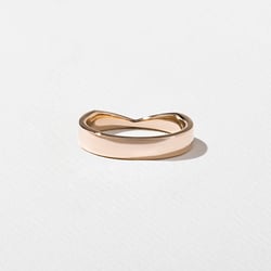 Notch Thin in 14k Rose Gold – view 3 thumbnail