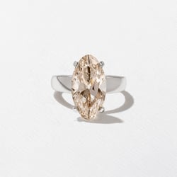 Nova Champagne Diamond in Platinum thumbnail