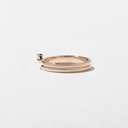 Serra Pear in 14k Rose Gold – view 3 thumbnail