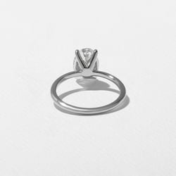 Grace Antique Oval in Platinum – view 4 thumbnail