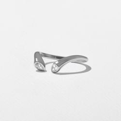River in 14k White Gold – view 2 thumbnail