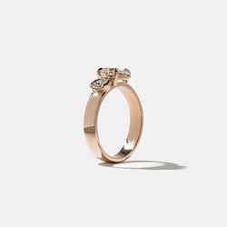 Henri Pear in 14k Rose Gold – view 5 thumbnail