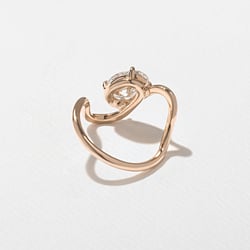 Stella Oval in 14k Rose Gold – view 4 thumbnail