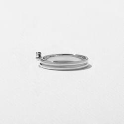 Serra Pear in 14k White Gold – view 3 thumbnail