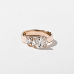 Henri Oval in 14k Rose Gold thumbnail
