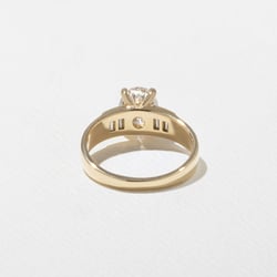 Nova Oval in 14k Yellow Gold – view 4 thumbnail