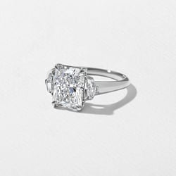 Blair Radiant in 14k White Gold – view 2 thumbnail
