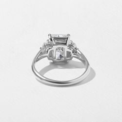 Blair Radiant in 14k White Gold – view 4 thumbnail