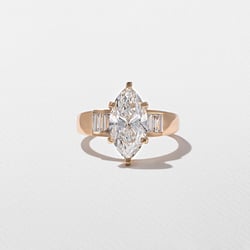 Nova Marquise in 14k Rose Gold thumbnail