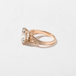 Scarlett Antique Cushion Solitaire in 14k Rose Gold – view 3 thumbnail