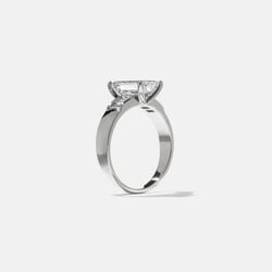 Nova Emerald-Cut in 14k White Gold – view 5 thumbnail