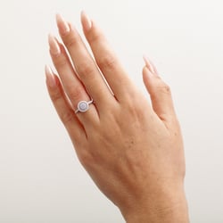 Bailey Round Solitaire in Resin thumbnail