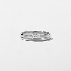 Serra Pear in Platinum thumbnail
