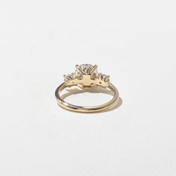 Trey Round in 14k Yellow Gold – view 4 thumbnail