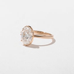 Daphne Antique Oval in 14k Rose Gold – view 2 thumbnail