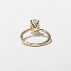 Grace Antique Oval in 14k Yellow Gold – view 4 thumbnail