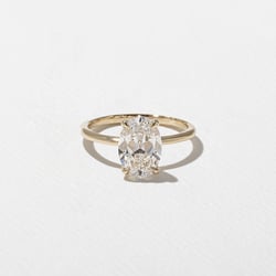 Grace Antique Oval in 14k Yellow Gold thumbnail