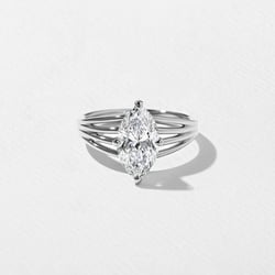 Scarlett Marquise Solitaire in 14k White Gold thumbnail