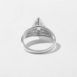 Scarlett Marquise Solitaire in 14k White Gold – view 4 thumbnail