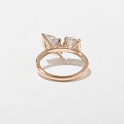 Vivi Grand Marquise and Round in 14k Rose Gold – view 4 thumbnail